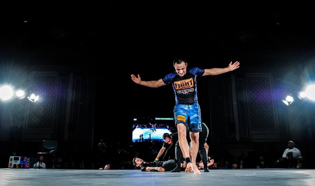 Besnek Jiu Jitsu athletes training on the mats